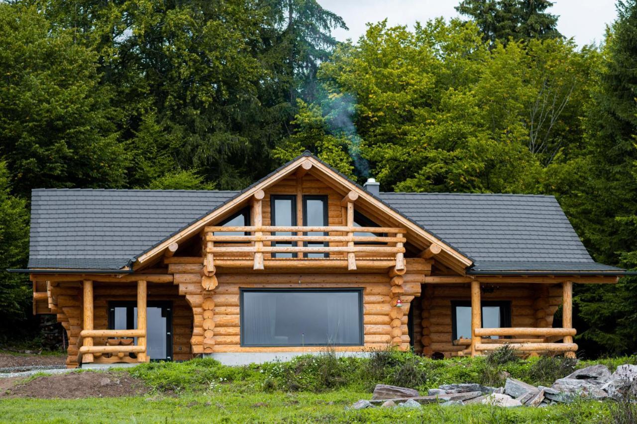 Harghita Log Houses 伊兹沃阿莱 外观 照片