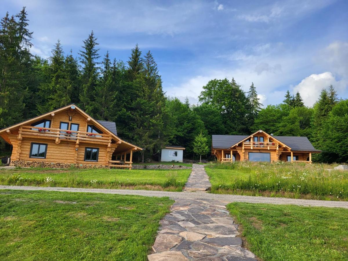 Harghita Log Houses 伊兹沃阿莱 外观 照片